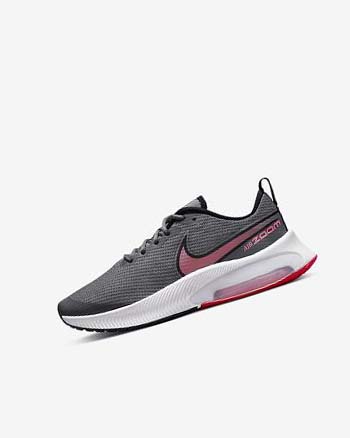 Nike Air Zoom Arcadia Grises Negros Rojos | MX 3143